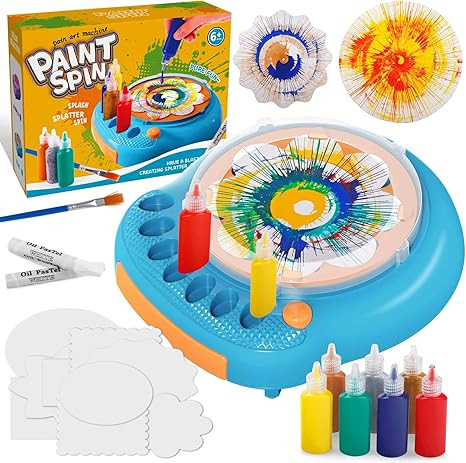 Hewaurorion Paint Spin Art Machine Kit for Kids, Arts & Crafts Painting Spinner Toys Kits Sets fo... | Amazon (US)