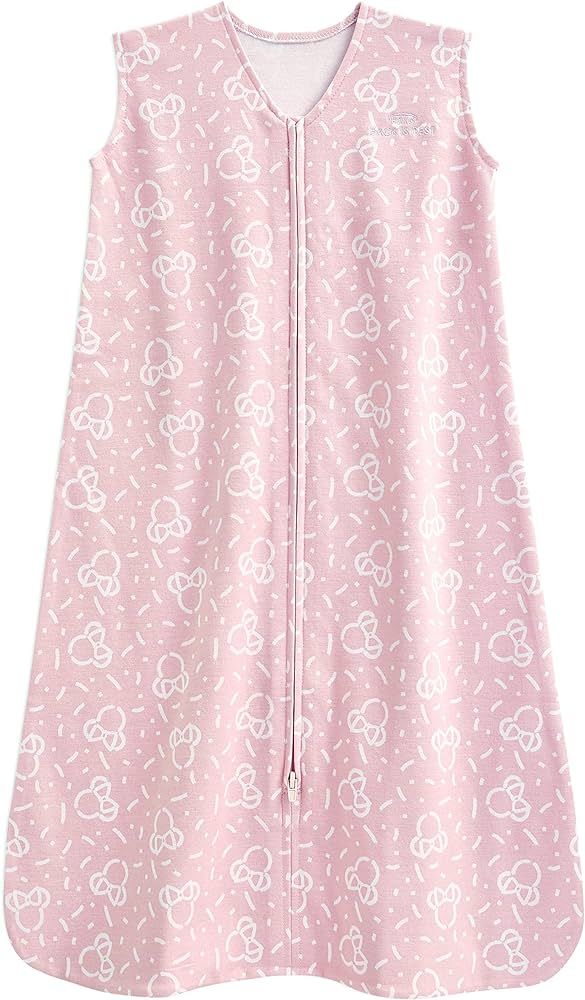 Halo Disney 100% Cotton Sleepsack Wearable Blanket, TOG 0.5, Confetti Minnie Pink, Medium, 6-12 M... | Amazon (US)