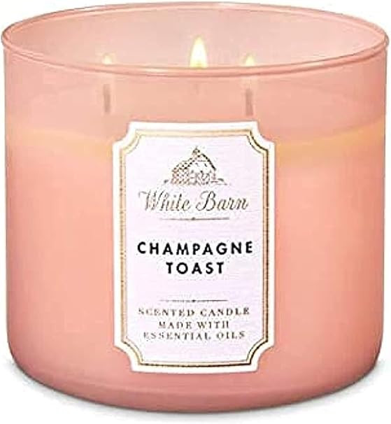 Bath & Body Works Champagne Toast 3-wick scented candle | Amazon (US)