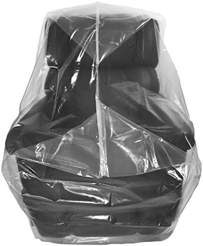 Wowfit Furniture Cover – Dust-Proof Moving Bag for Chairs, Recliners, & Moving Boxes – Clear & Odorl | Amazon (US)
