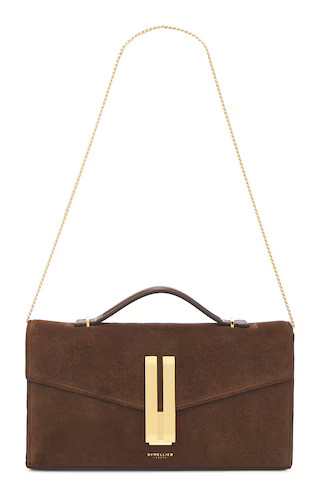 DeMellier London Vancouver Clutch Handbag in Mocha from Revolve.com | Revolve Clothing (Global)