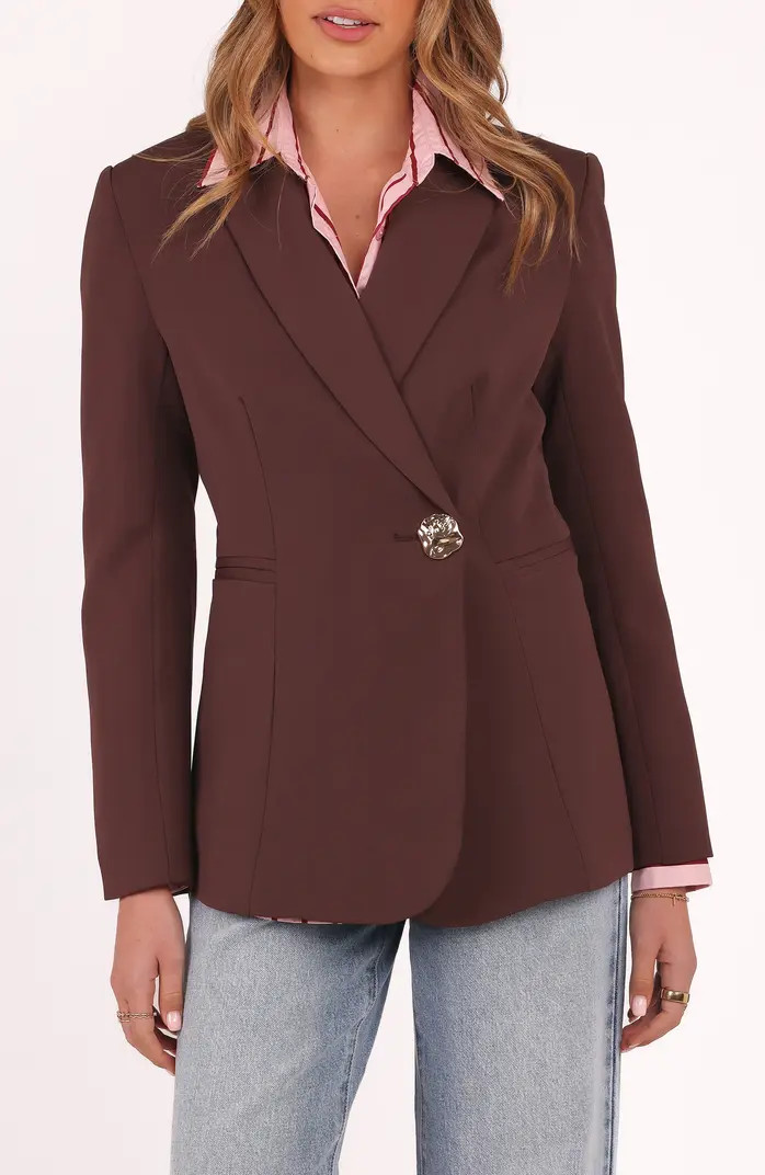 Leo One-Button Blazer | Nordstrom