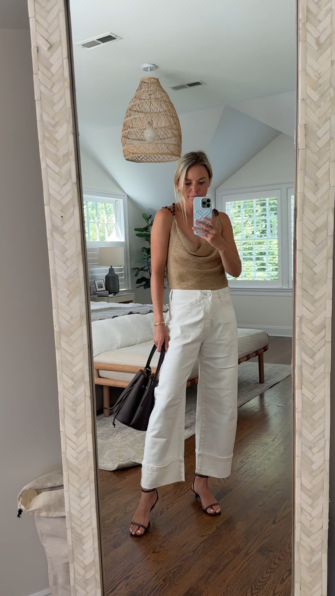 Still loving these jeans and now they’re 30% off! So easy to style casually or dressed up a bit 
•26R jeans, tts, I’m 5’5 (if you prefer a more fitted look try sizing down 1)
•small top 
•heels tts

#LTKSaleAlert