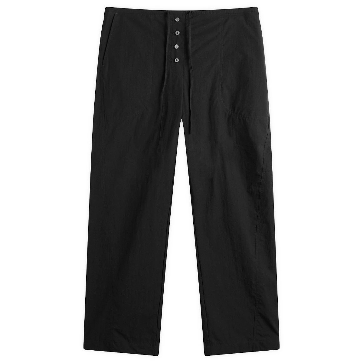 Studio Nicholson Women's Ventura Drawstring Trousers in Black, Size Medium | END. Clothing | END. Clothing