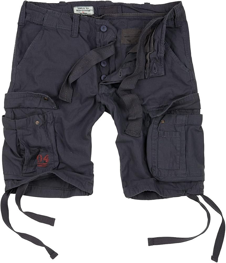 Surplus Men's Airborne Vintage Shorts Grey | Amazon (UK)