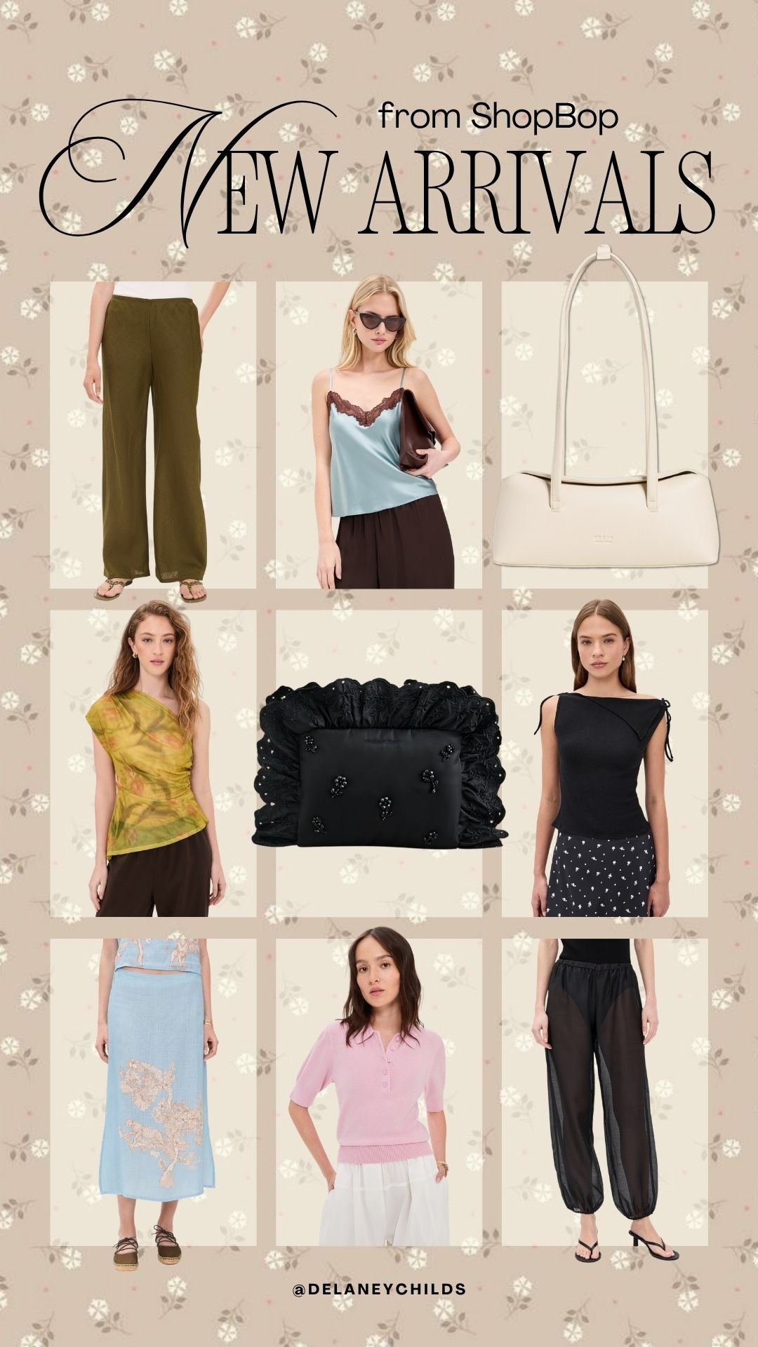 New arrivals for spring from ShopBop 🌼 

 #LTKgrwm #LTKootd #LTKSeasonal