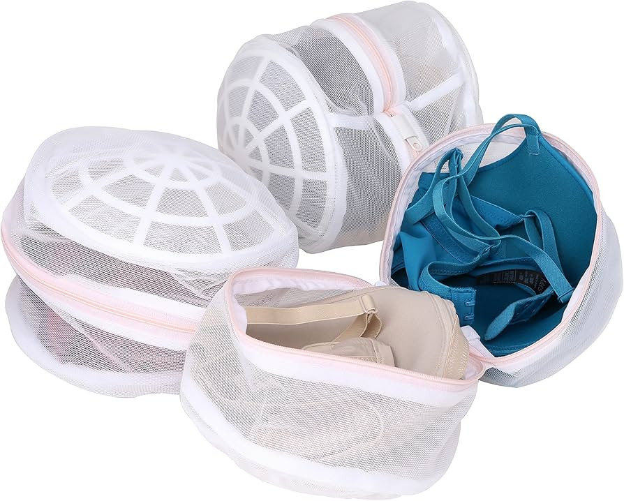 Premium Bra Wash Bag \u2013 Set of 3 Mesh Lingerie Laundry Bags for Delicates \u2013 Protects Bra... | Amazon (US)