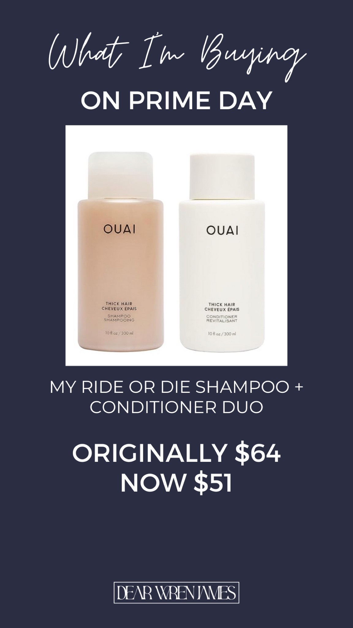 PRIME DAY FINDS shampoo and conditioner duo 

#LTKBeauty