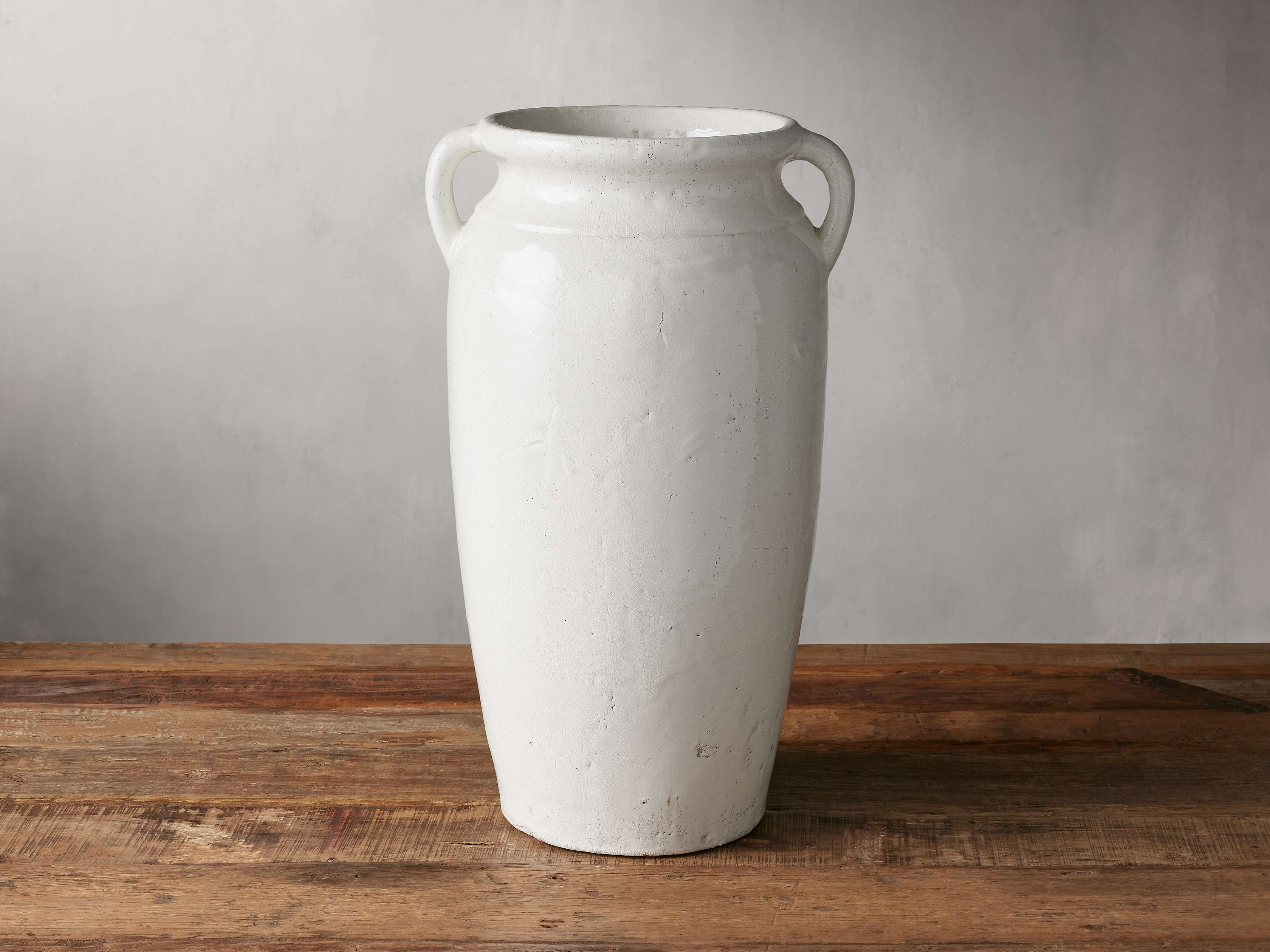 Santorini Extra Large Handle Vase | Arhaus