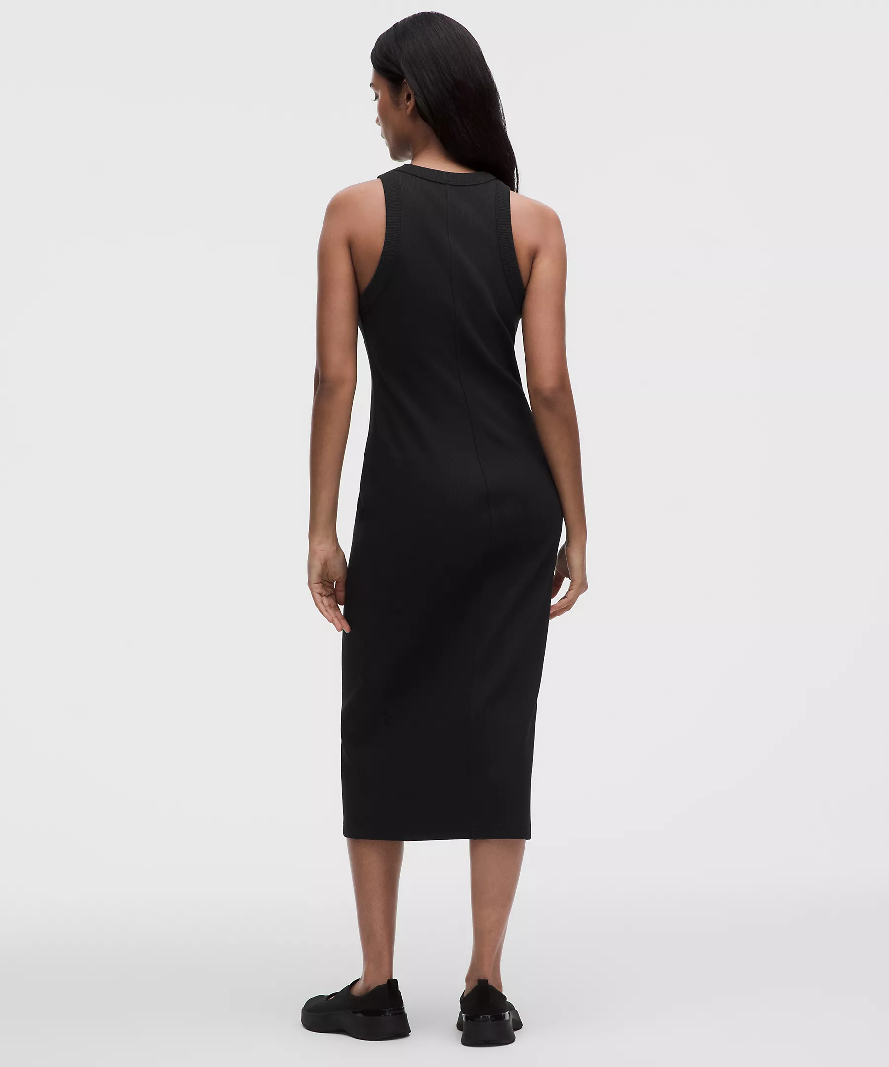 Ribbed Heavyweight Cotton Midi Dress | Lululemon (US)