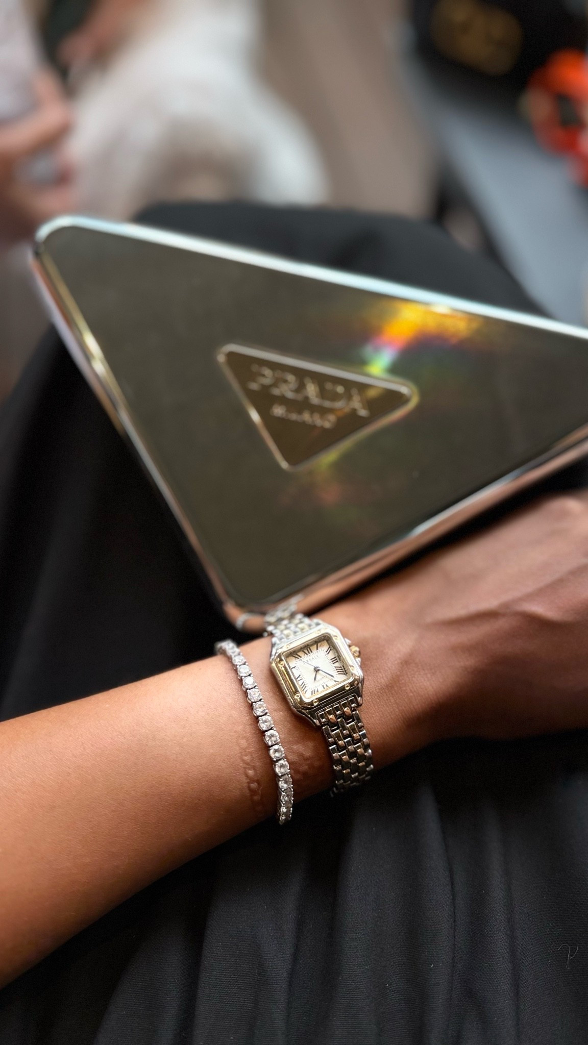 A few polished favorites in one frame: my classic two-tone watch, tennis bracelet, and the Prada Beauty clutch.

I love pieces that feel timeless, refined, and easy to wear again and again. Everything is linked here.

#LTKStyleTip #LuxuryAccessories #PradaBeauty #ClassicWatch #EverydayJewelry