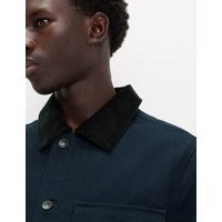 M&S Pure Cotton 3 Pocket Barn Jacket - LREG - Navy, Navy | Marks & Spencer IE