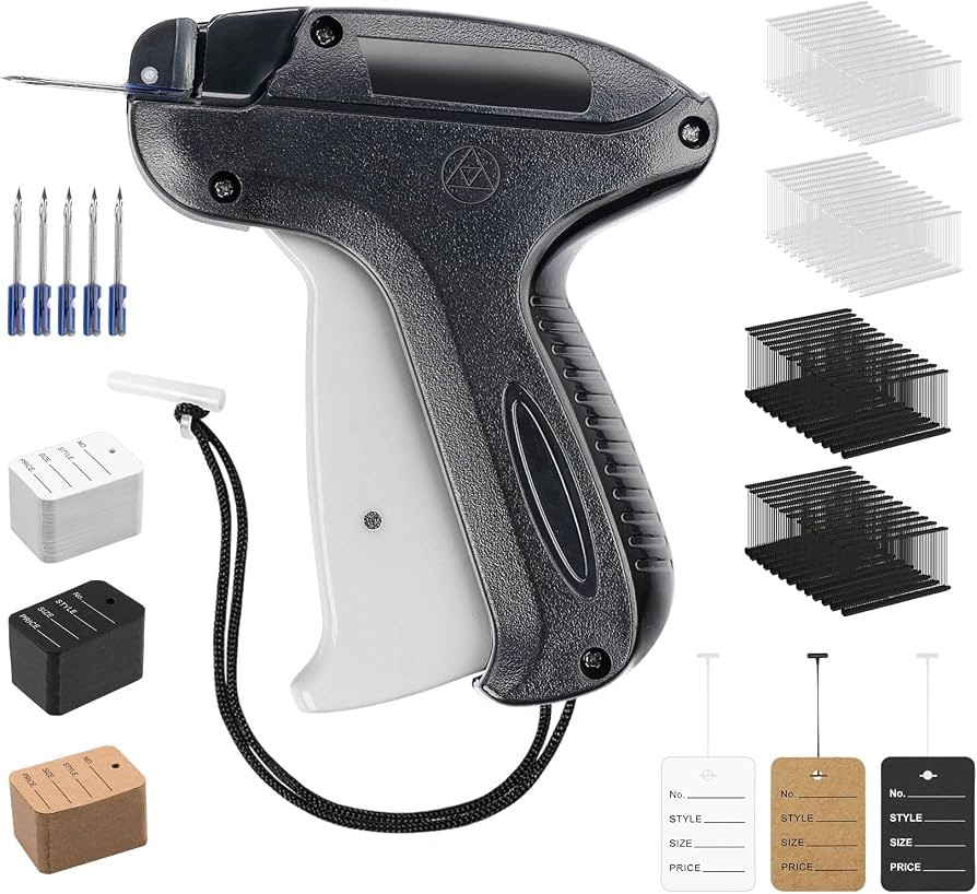 ilauke Etikettierpistol Heftpistole Etikettiermaschine, Etiketten Kleidung Flohmarkt Ettikettierg... | Amazon (DE)