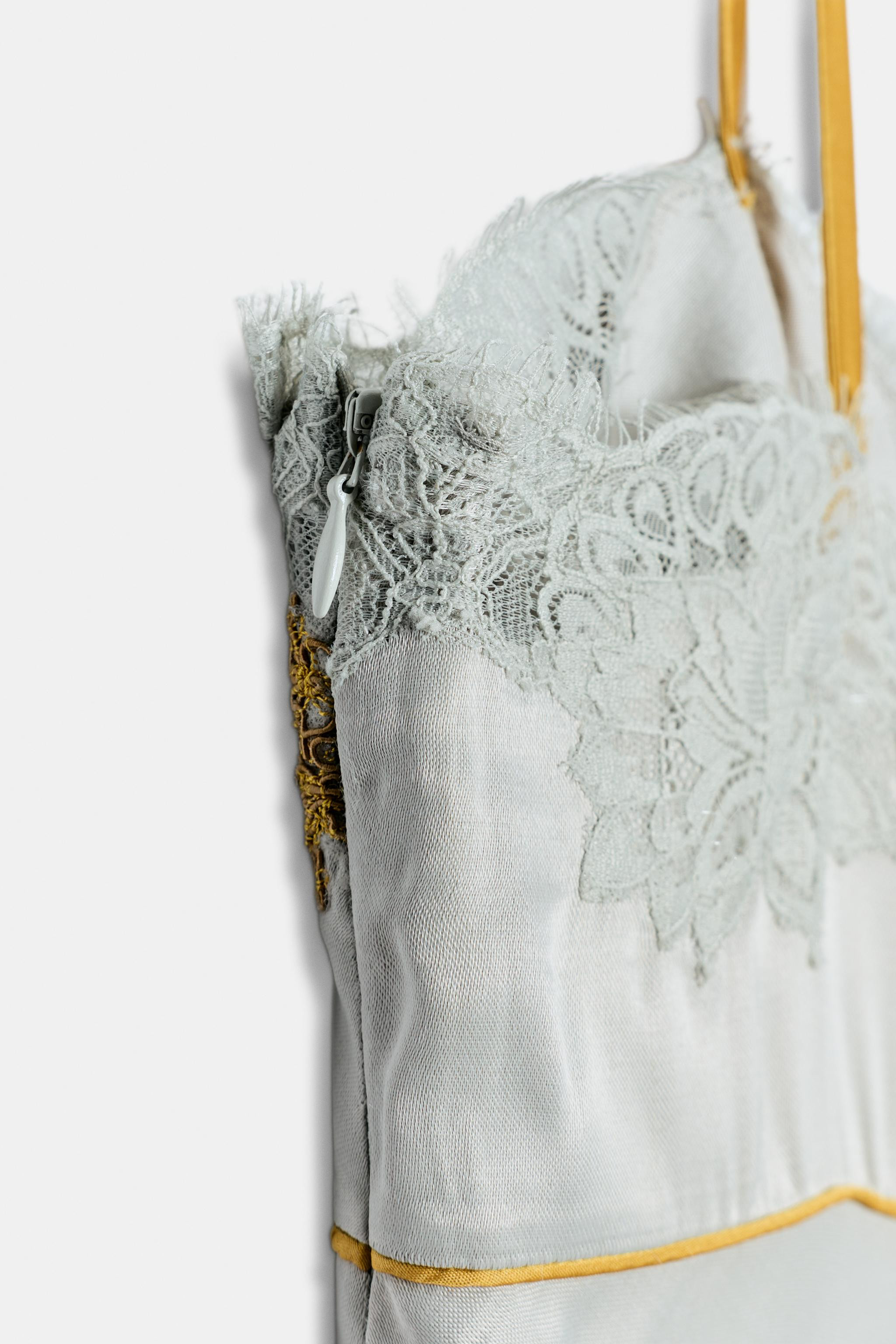 ZW COLLECTION LACE MAXI DRESS | Zara US