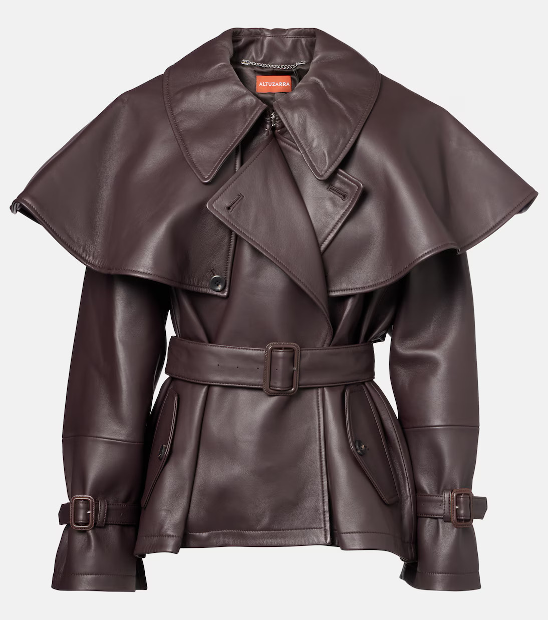 Tim caped leather jacket | Mytheresa (US/CA)