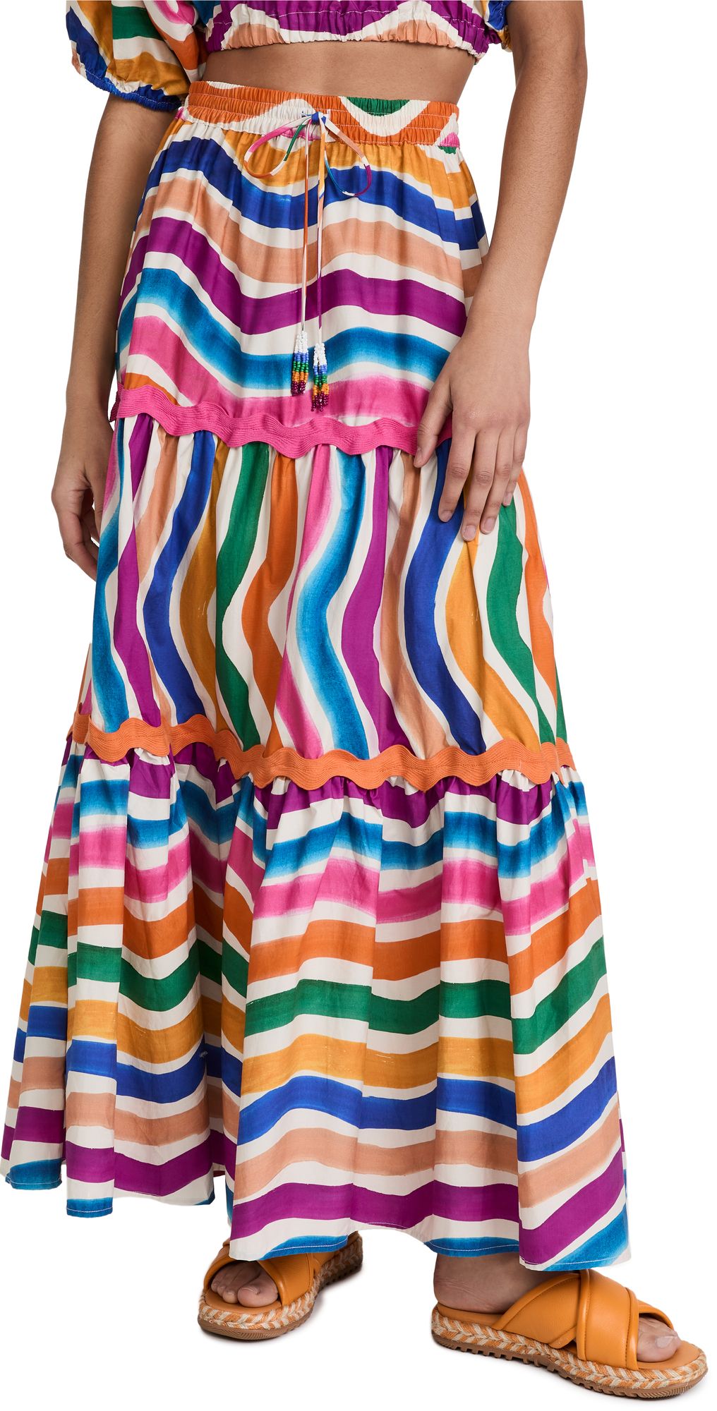 Dancing Stripes Maxi Skirt | Shopbop