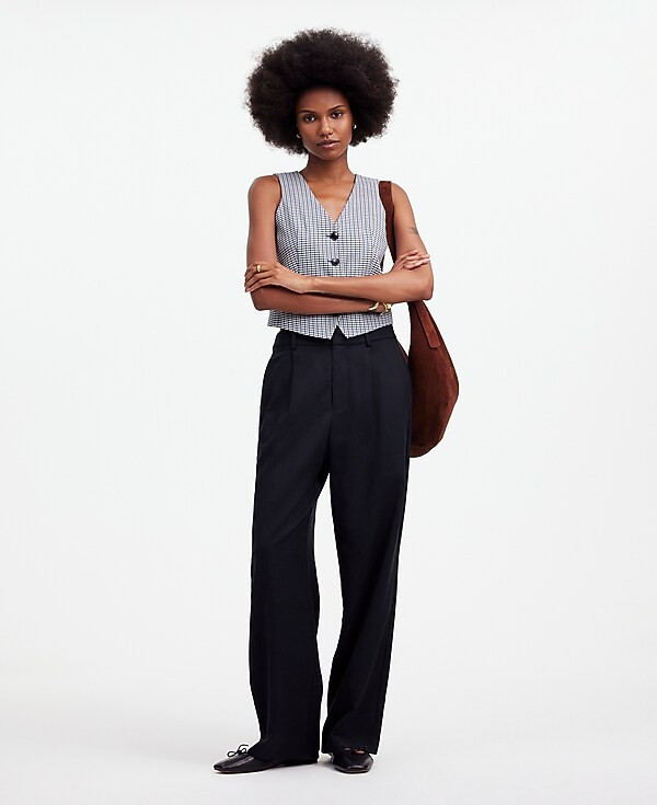 Waisted Vest in Yarn-Dye | Madewell