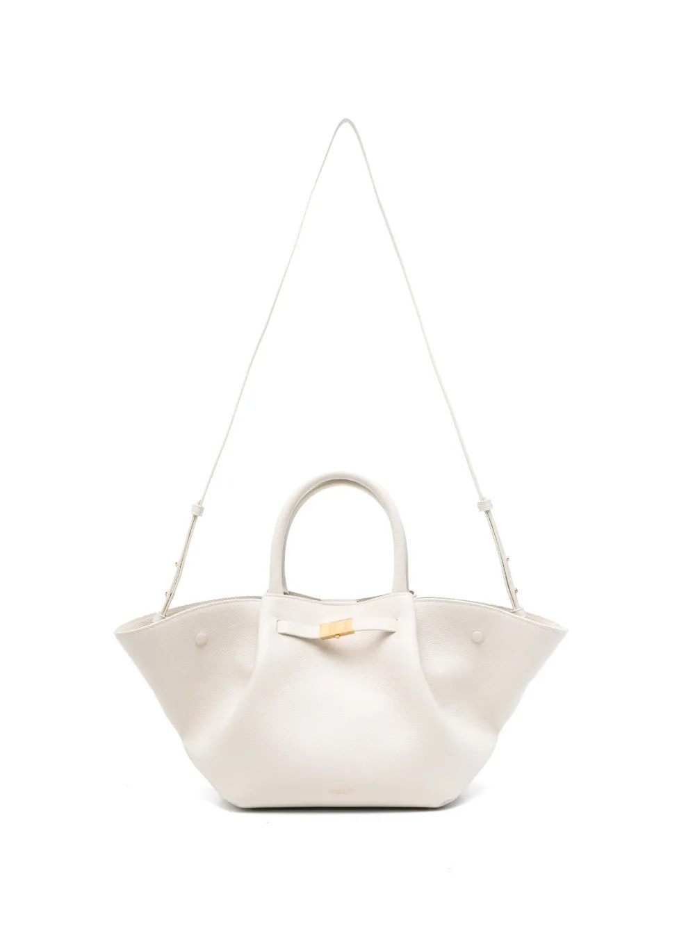DeMellier small New York leather tote bag - White | Farfetch Global