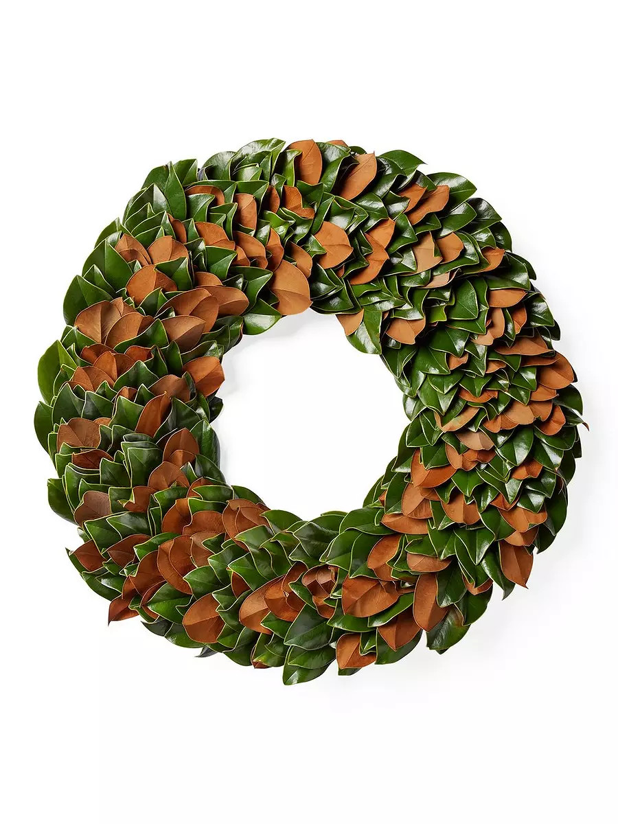 Fresh Magnolia Wreath | Serena and Lily