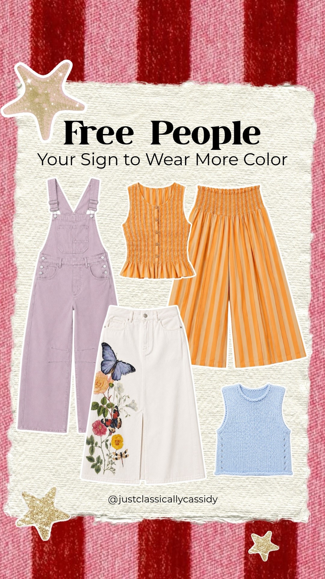 If you've been wanting to add more color to your closet, these Free People finds are a good place to start🥰🌈





Summer outfits, teacher outfits, casual work outfits, eclectic, fun, vacation outfits beach, colorful, unique, stripe, overalls, patches, knit, justclassicallycassidy

#LTKootd #LTKSeasonal