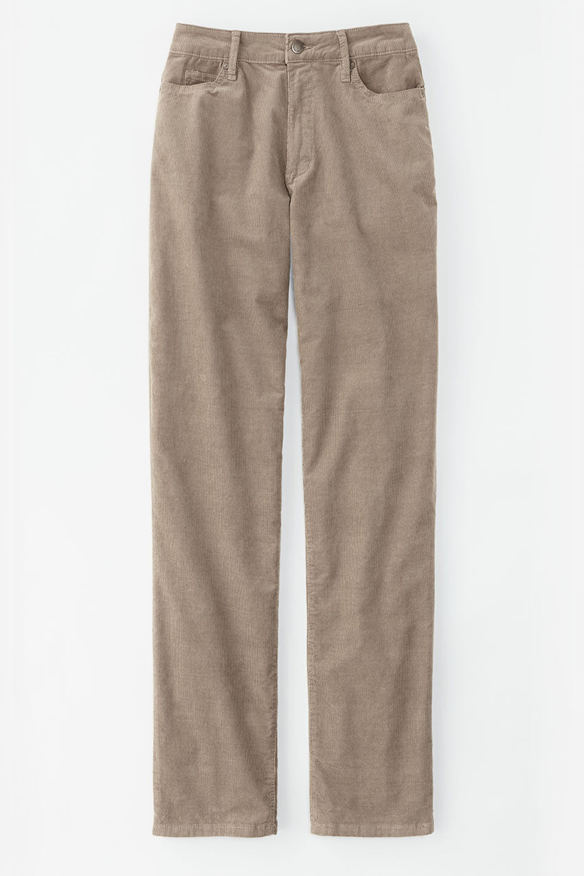 Pinwale Stretch Straight Leg Corduroys | Coldwater Creek