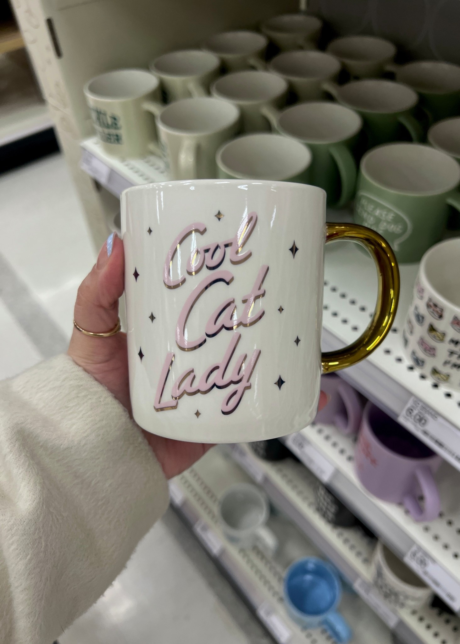 16oz Cool Cat Lady Olaf Mug and other cute $6 mugs at Target 

#LTKHoliday #LTKGiftGuide #LTKmorningroutine