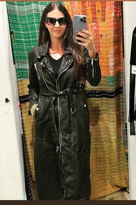 Love a moto trench! This one is vegan and under $300. I’ve linked some other great ones both vegan and real leather. 

#LTKstyletip #LTKover40 #LTKSeasonal