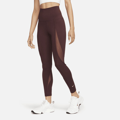 Nike One Women's High-Waisted 7/8 Mesh-Paneled Leggings. Nike.com | Nike (US)