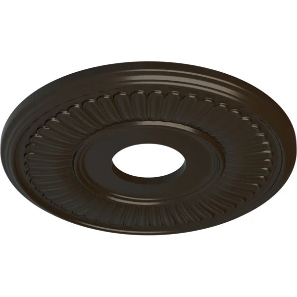 Berkshire 15.75'' H x 15.75'' W x 0.75'' D Urethane Ceiling Medallion | Wayfair North America