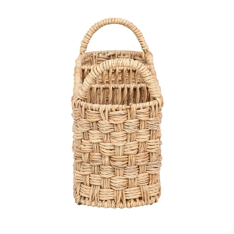 Better Homes & Gardens- Beige Oval Rattan Caddy | Walmart (US)