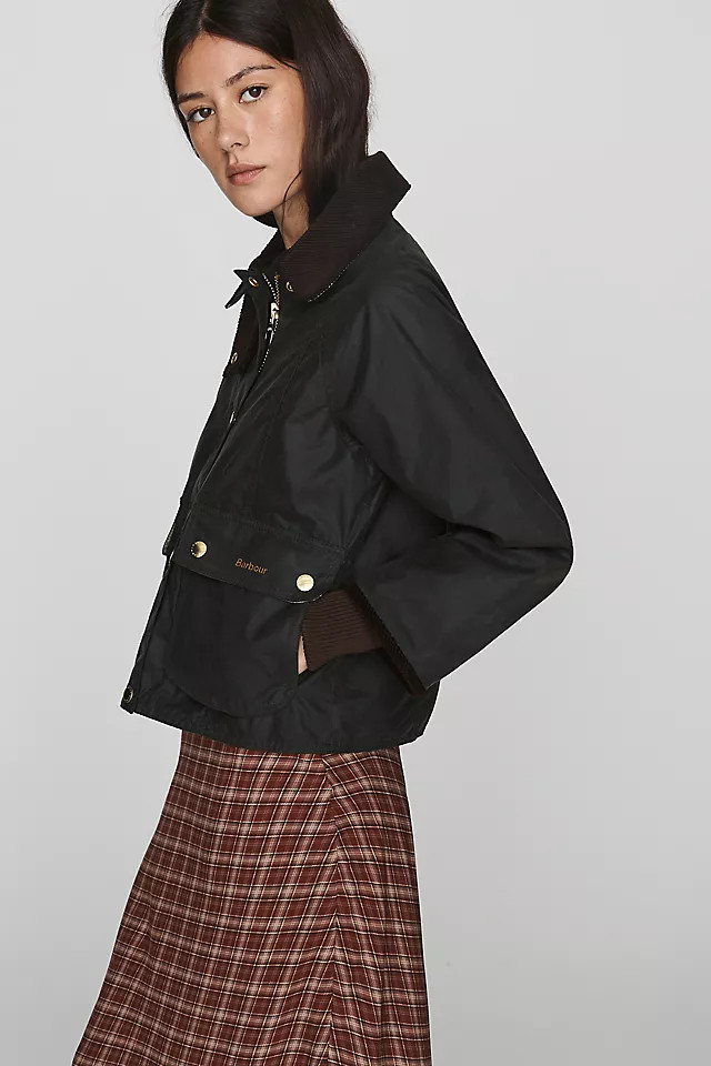 100% Cotton Cropped Beadnell Jacket | Anthropologie (US)
