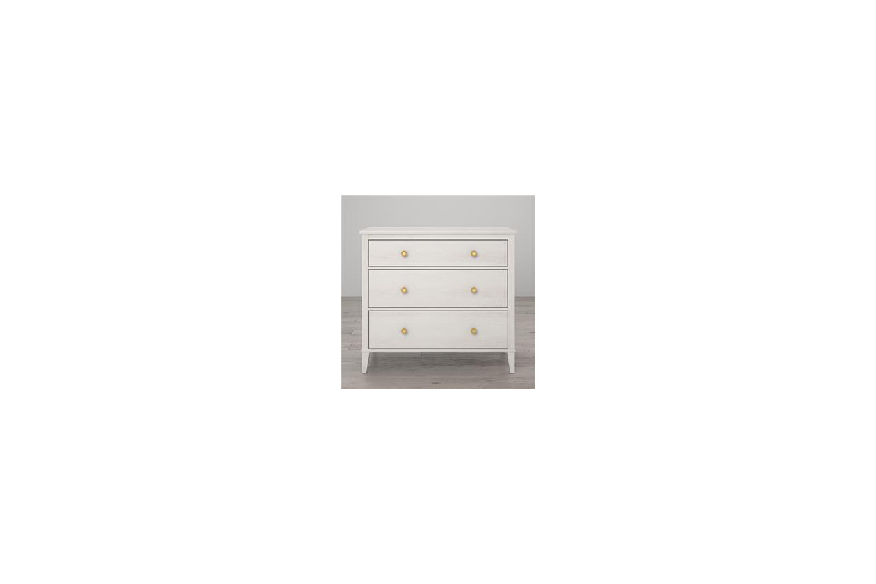 Little Seeds Monarch Hill Poppy Ivory Oak 3 Drawer Dresser | Ashley Homestore