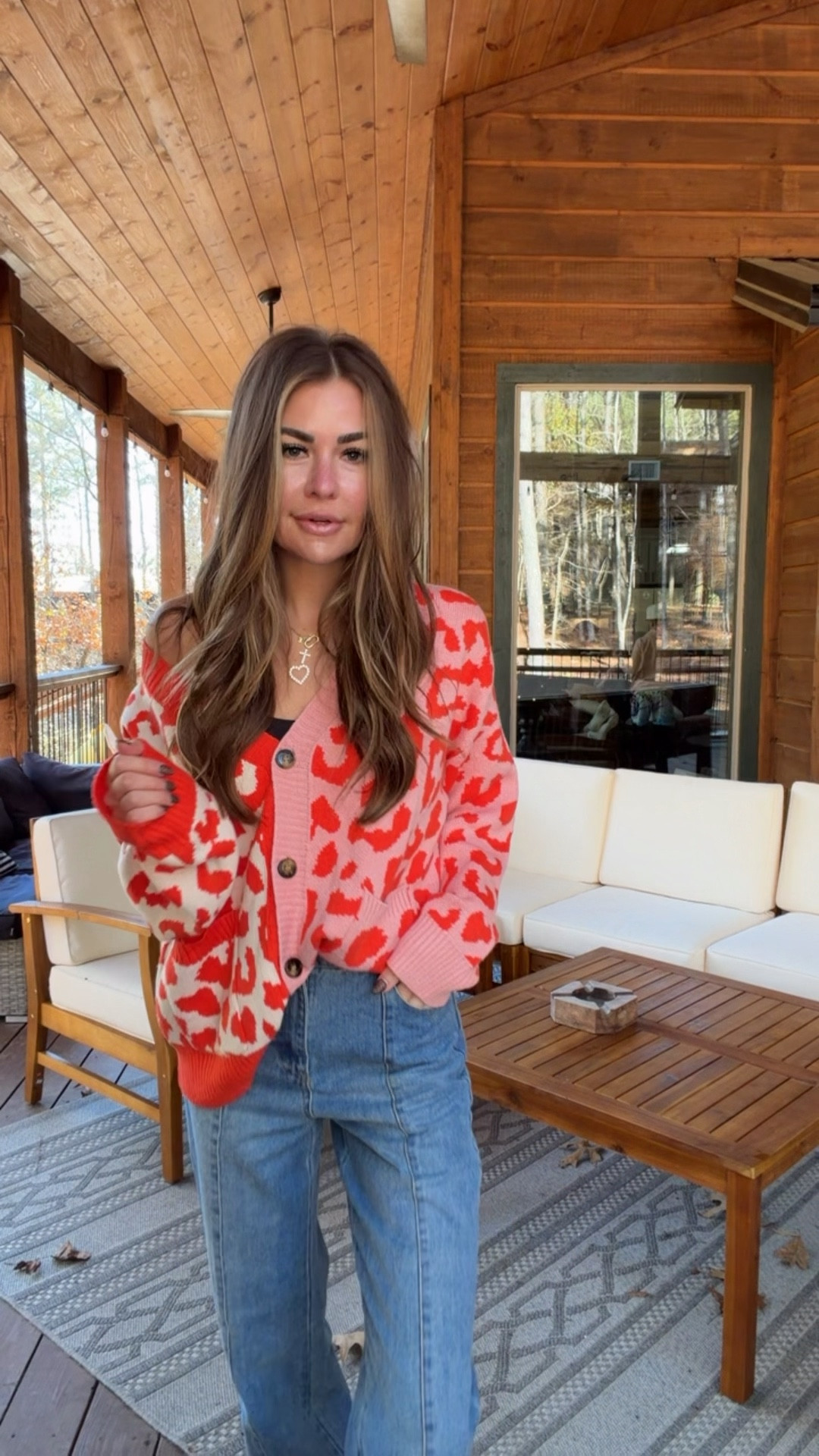 pink lily is 50% off sitewide for black friday! use my code AMBER 

size small in my sweater and size small in my denim 

#LTKFindsUnder50 #LTKSaleAlert #LTKCyberWeek