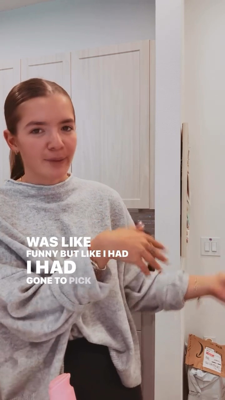 Sharing this random video without sound because I realized I never linked this sweater on here!! 

It’s on super sale right now and it’s one of my favorite sweaters I own and most asked about questions 

I own it in 3 colors now lol

It’s on the shorter side so if you like the oversized look I recommend sizing up. Sooooo incredibly soft and I love the slouchy neckline and long sleeves 

#LTKSaleAlert #LTKFindsUnder50 #LTKootd