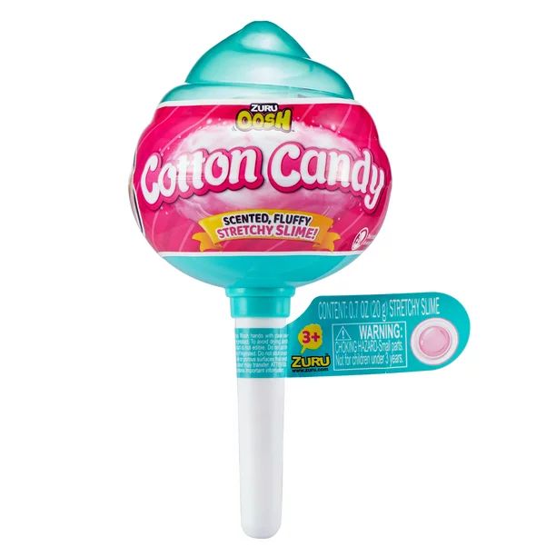 ZURU Oosh Cotton Candy Scented, Squishy & Stretchy Slime - Walmart.com | Walmart (US)