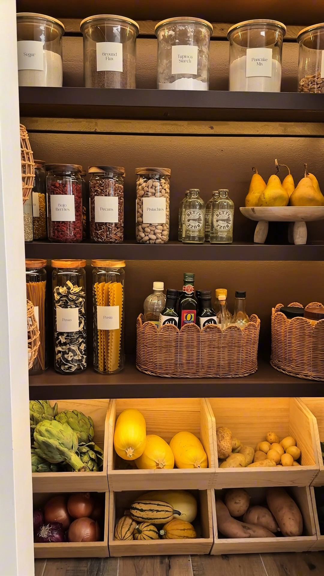 Turning the most forgotten space in my house into something magical.

This little pantry used to be one of those spaces you just ignore… but I kept thinking about how much better it could be. So I decided to do a complete pantry makeover.

An arch in the doorway, warm brown paint tone, cozy lit shelves, and of course some gorgeous styling organization. It’s one of those spaces that makes me smile every time I walk by.

Proof that even the smallest, most overlooked spaces in a house can become something really special.

#pantrymakeover #cozykitchen #moderncottage #beforeandafterhome #homedecorinspo