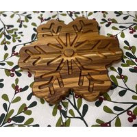 Snowflake Charcuterie Board | Etsy (US)