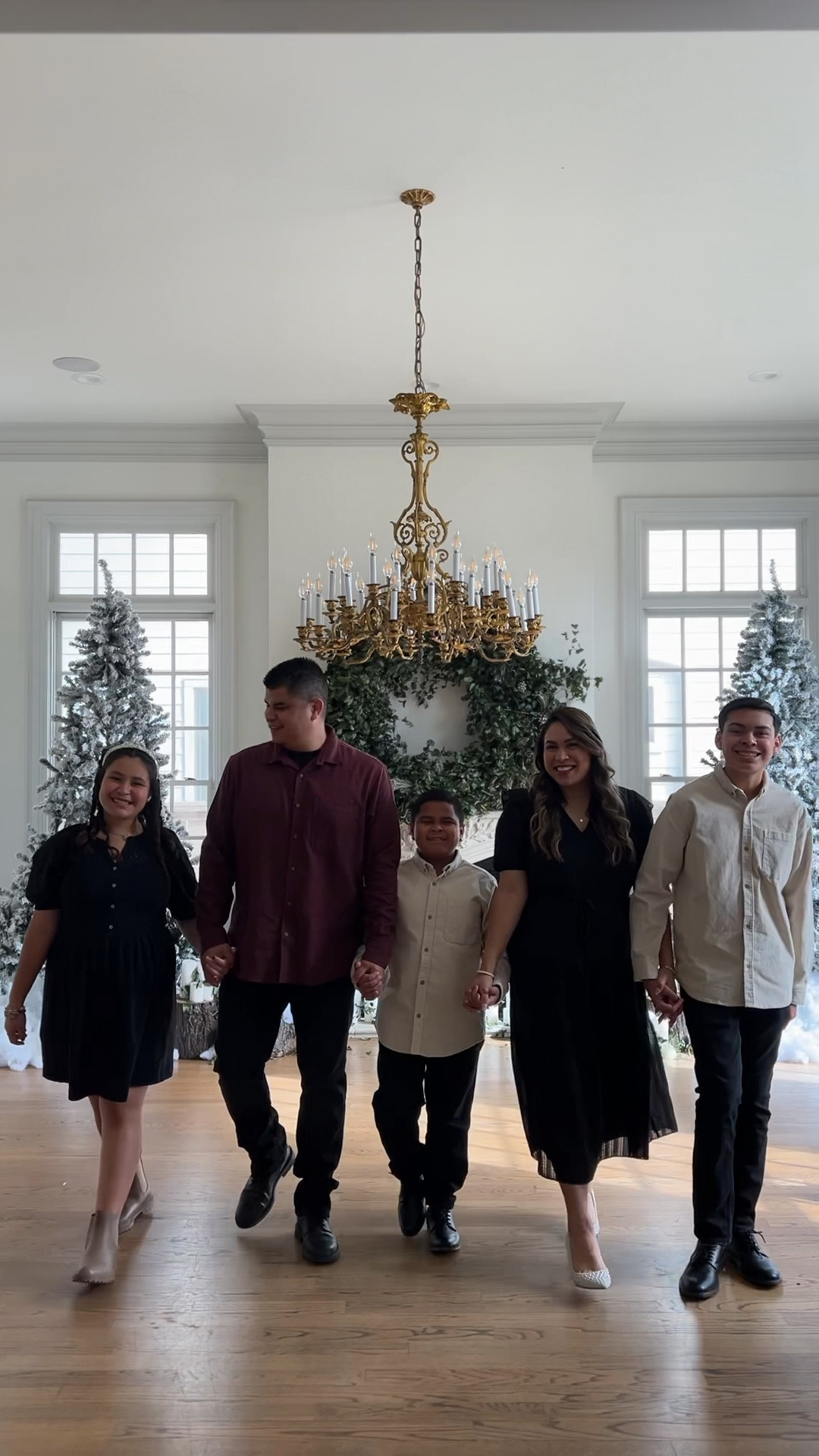 Holiday family outfits for Christmas or New Year’s 

Dad & Boys: Old Navy 
Mom & daughter: Loft Dresses 

#LTKfamily #LTKHoliday #LTKSeasonal