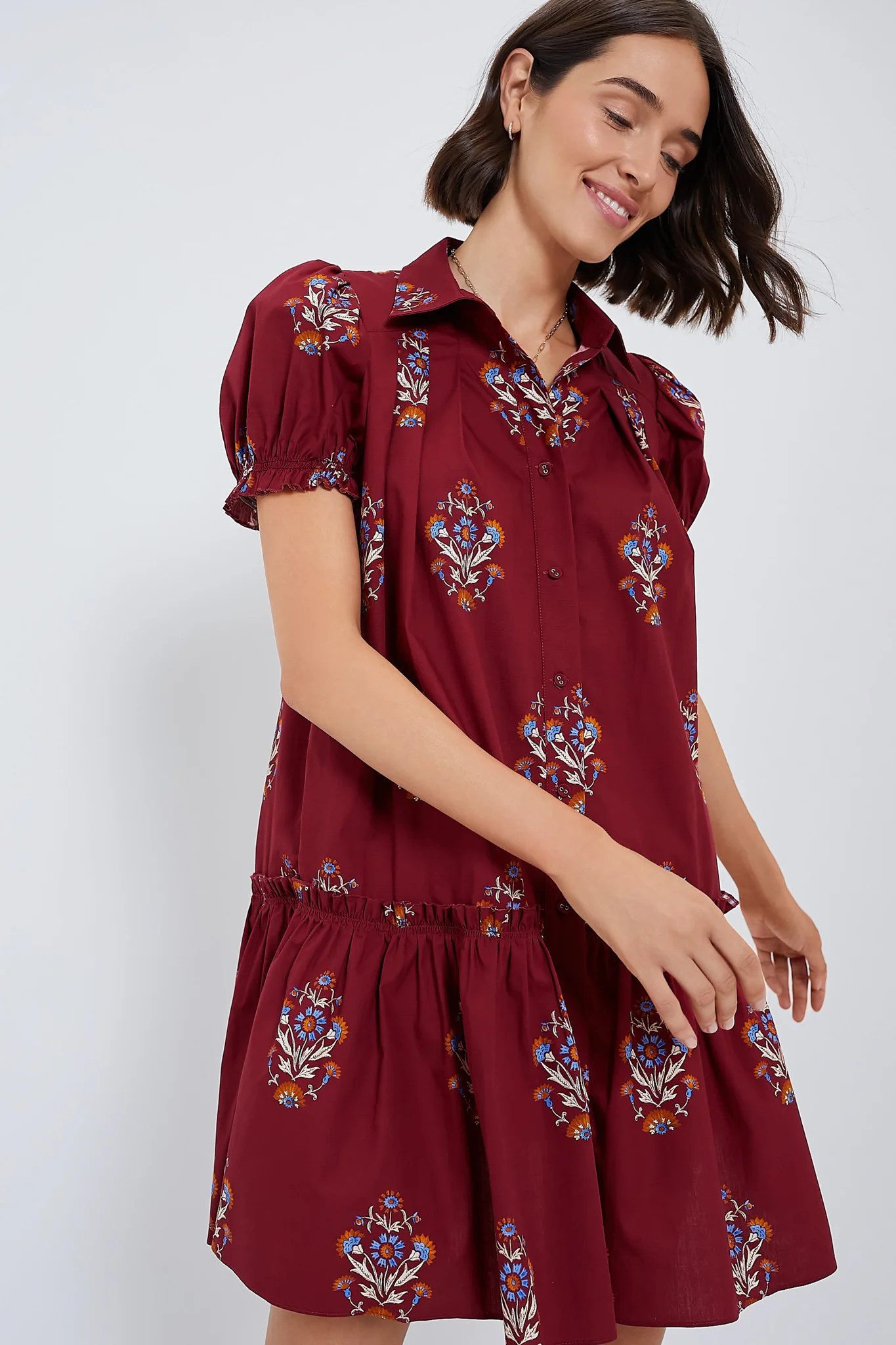 Mulberry Fleur Drifter Mini Dress | Tuckernuck (US)