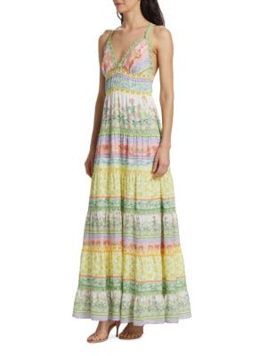 Karolina Floral Maxi Dress | Saks Fifth Avenue OFF 5TH