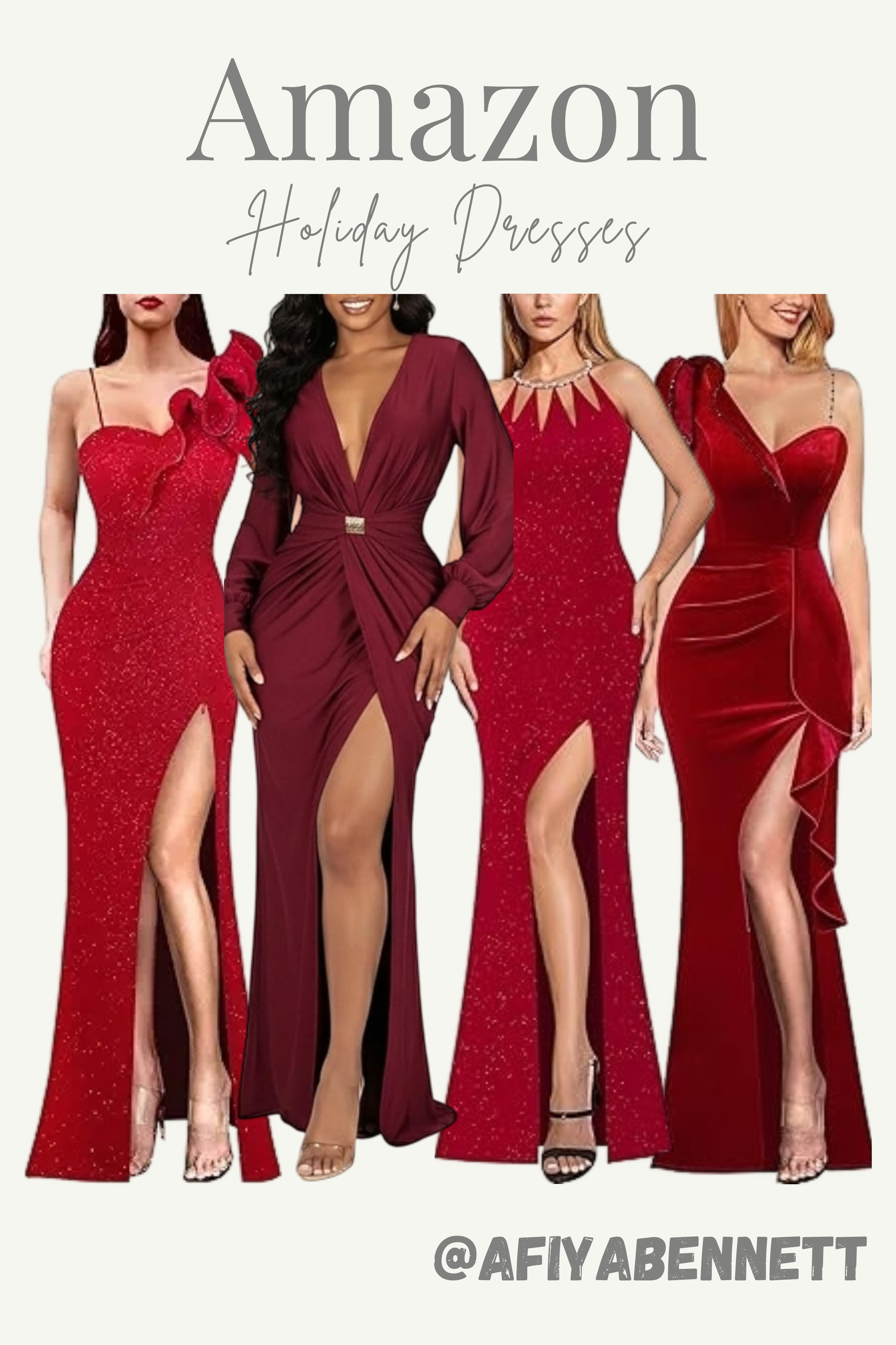 Party perfection found on Amazon! This ultimate roundup of Amazon Holiday Dresses features velvet, sequins, and all the festive colors you need for every party on your calendar! Affordable and absolutely stunning! Tap to shop your complete holiday wardrobe! #AmazonFashion #HolidayDresses #ChristmasParty #OOTN #VelvetDress #ShopTheLook #AffordableFashion #LTKHoliday 

 #LTKGiftGuide #LTKHoliday #LTKdayinmylife