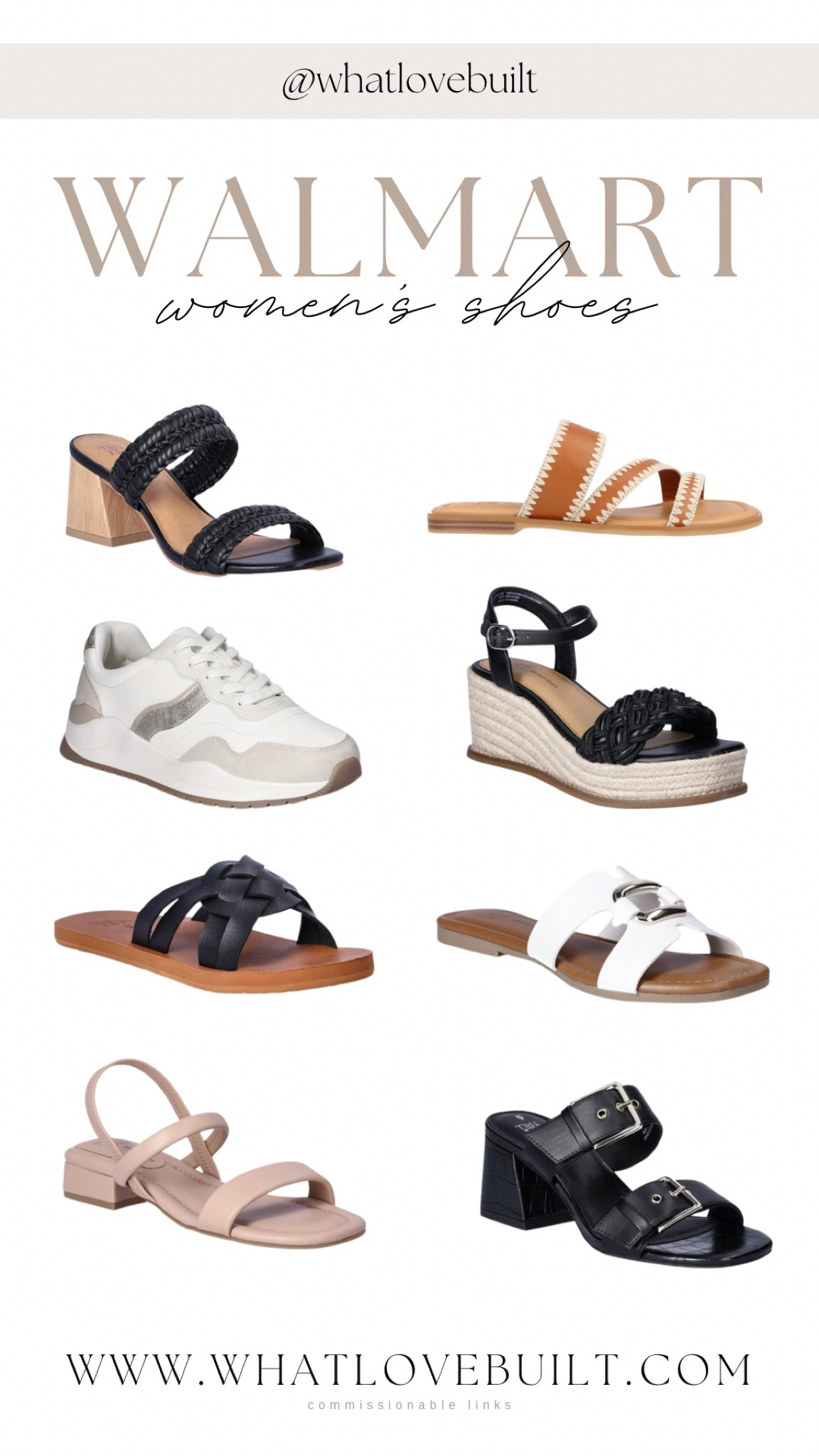 Walmart Women’s Shoes for Spring! 

#walmart #walmartshoes #walmartfashion #sandals #heels #slides #sneakers #flats #shoes #outfit #outfitideas #springoutfit #springbreak #vacation #travel #affordable #affordableshoes

#LTKSeasonal #LTKshoecrush #LTKtravel