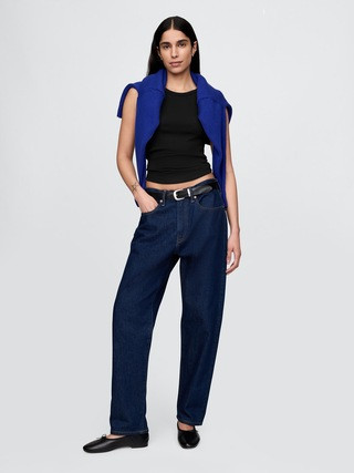 Modern Rib Halter Tank Top | Gap (US)