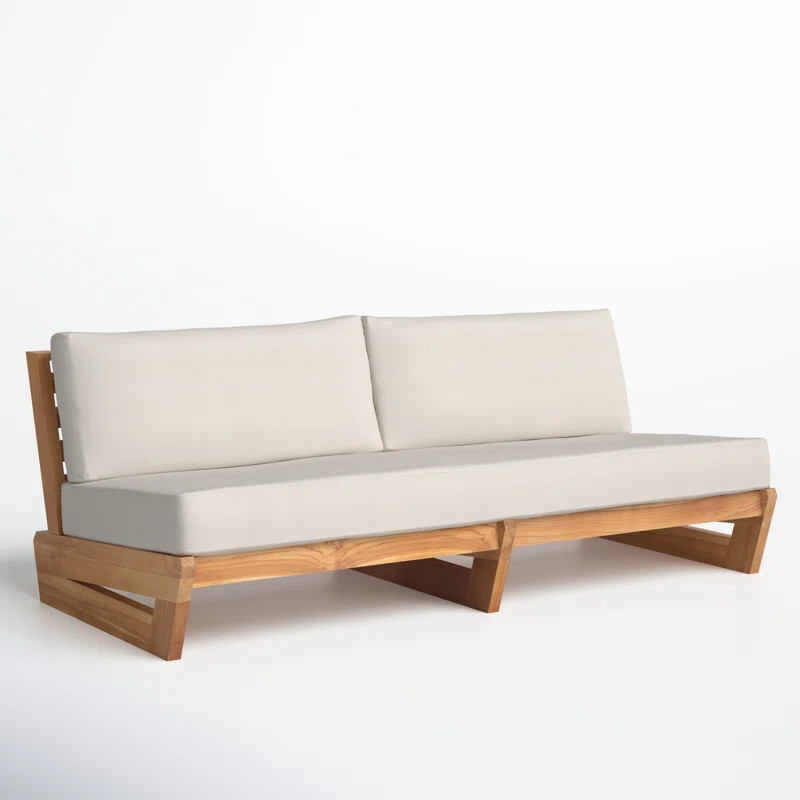 Despina 70.1'' Teak Outdoor Loveseat | Wayfair North America