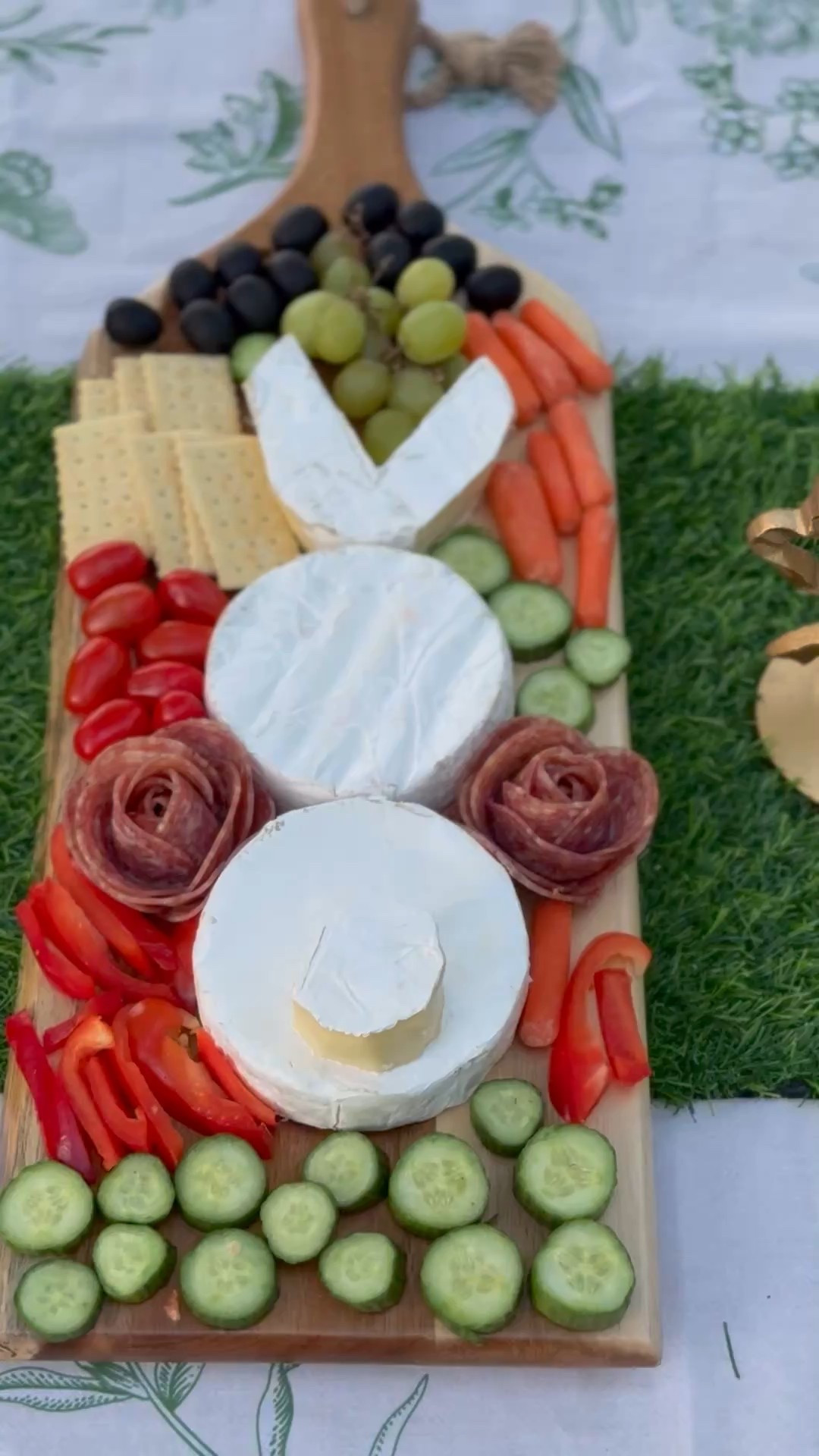 Easter bunny charcuterie board on Tablescape. Easter entertaining ideas. 🐰❤️

#LTKSeasonal #LTKParties #LTKHome