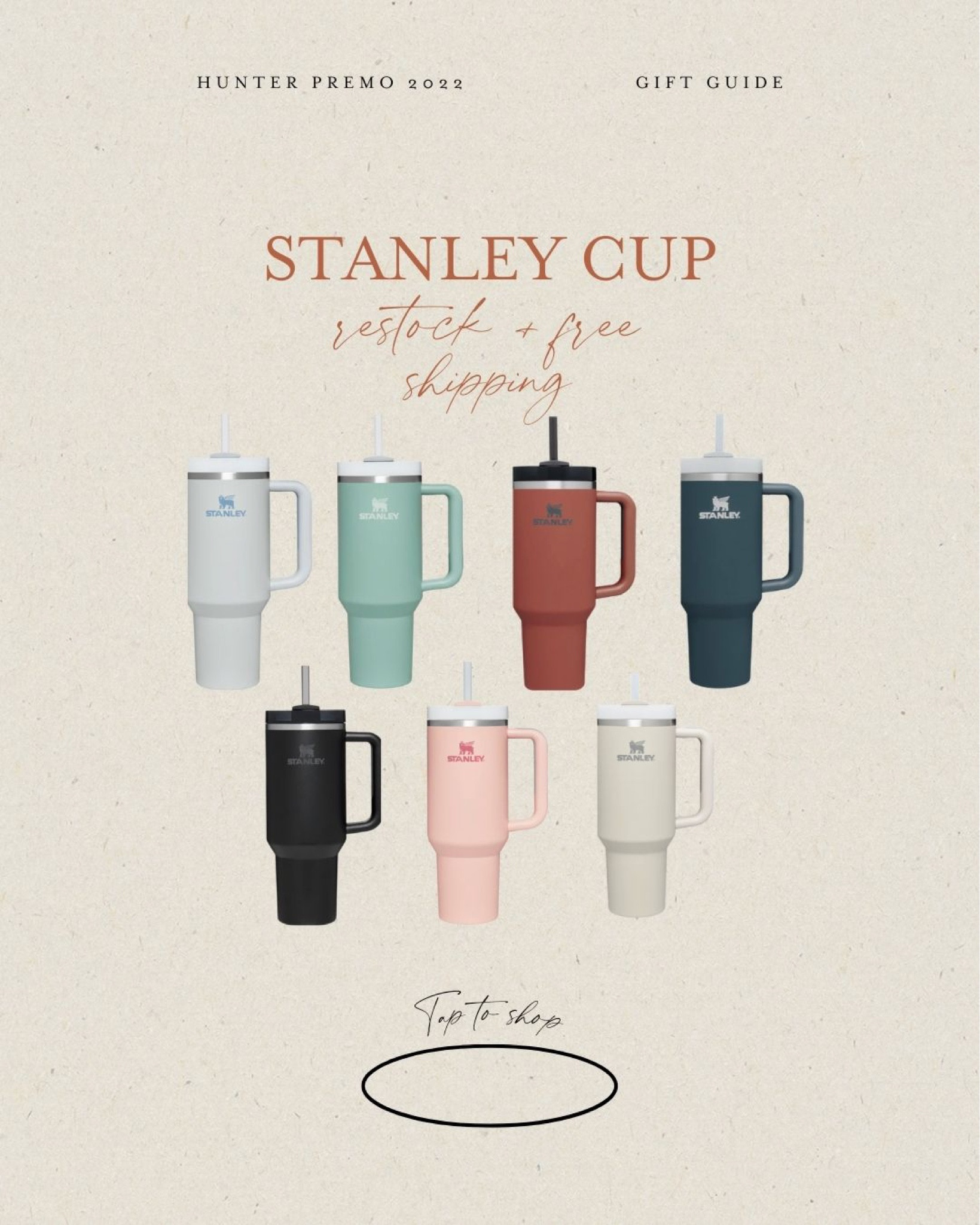 Stanley, gift guide, gifts for her, gifts for him, restock 

#LTKsalealert #LTKGiftGuide #LTKHoliday