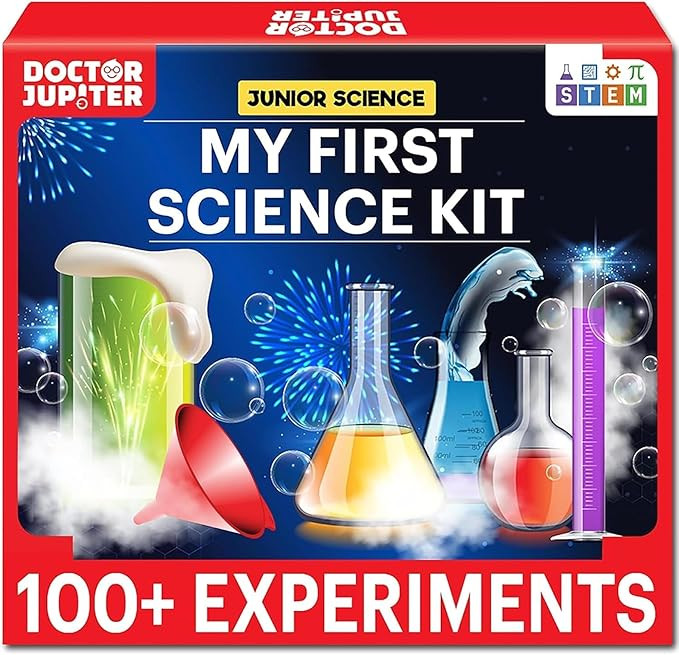 Doctor Jupiter My First Science Kit for Kids Ages 4-5-6-7-8 | Christmas, Birthday Gift Ideas for ... | Amazon (US)