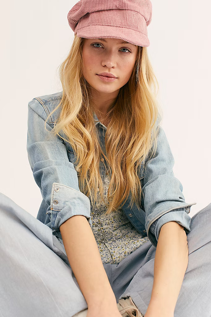 Harrison Cord Lieutenant Hat | Free People (Global - UK&FR Excluded)