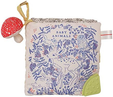 Manhattan Toy Deer One Soft Activity Crinkle Book & Fold Out Pat Mat for Baby and Toddler with Squea | Amazon (US)