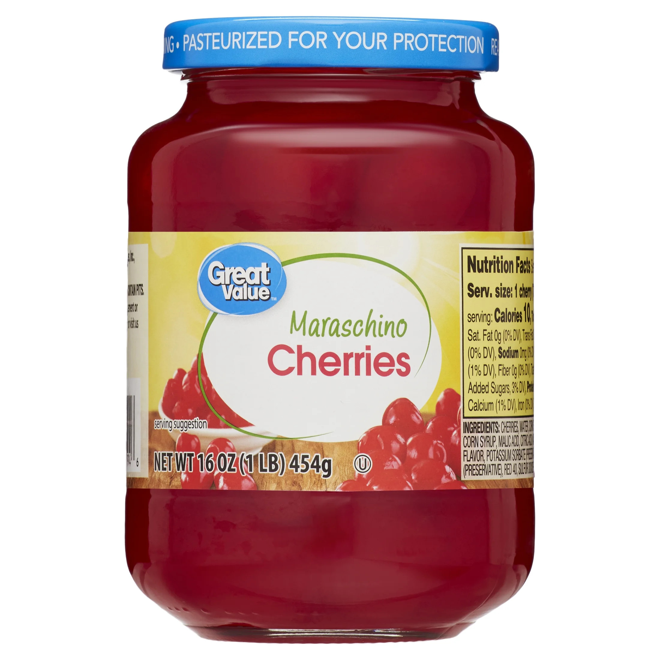 Great Value Maraschino Cherries, 16 oz | Walmart (US)